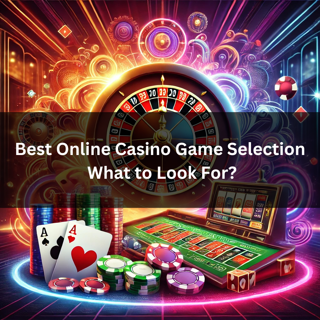 Best Online Casino Game Selection: What to Look For?